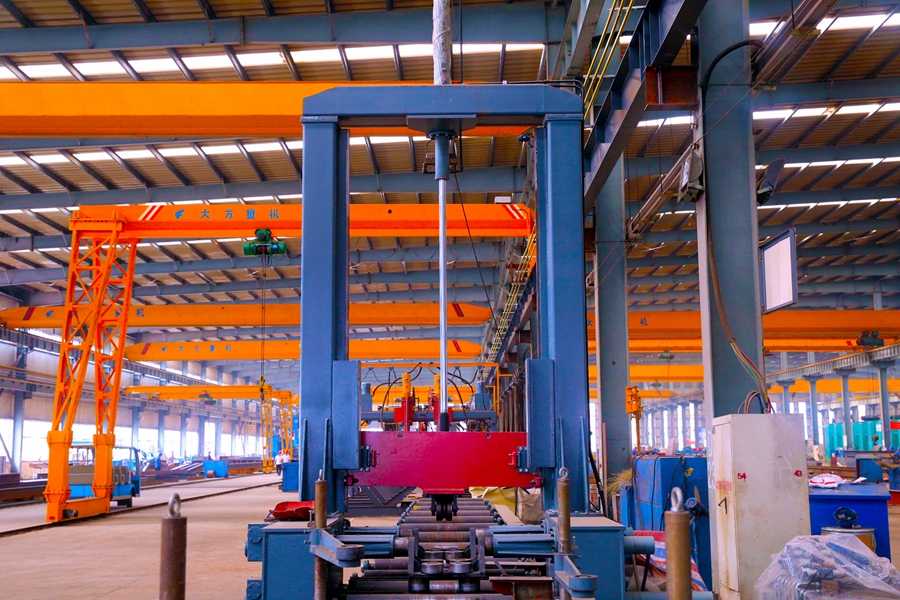H-beam erection machine