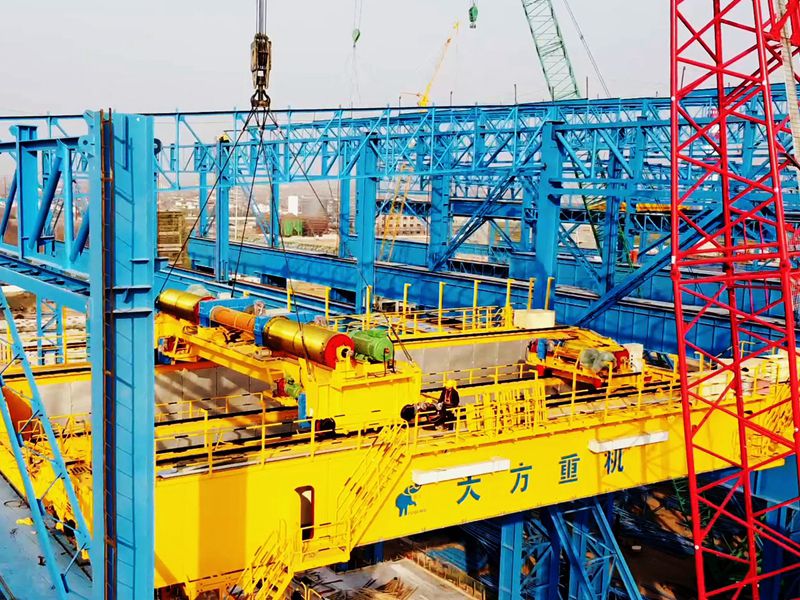 Angang Group – YZ140t Metallurgical Casting Crane