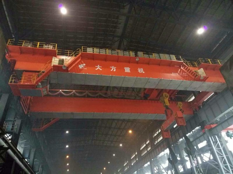 Leting Steel – YZ140t Casting Crane