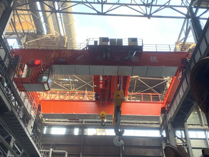 Ningxia Iron and Steel Group – YZ110t Casting Crane