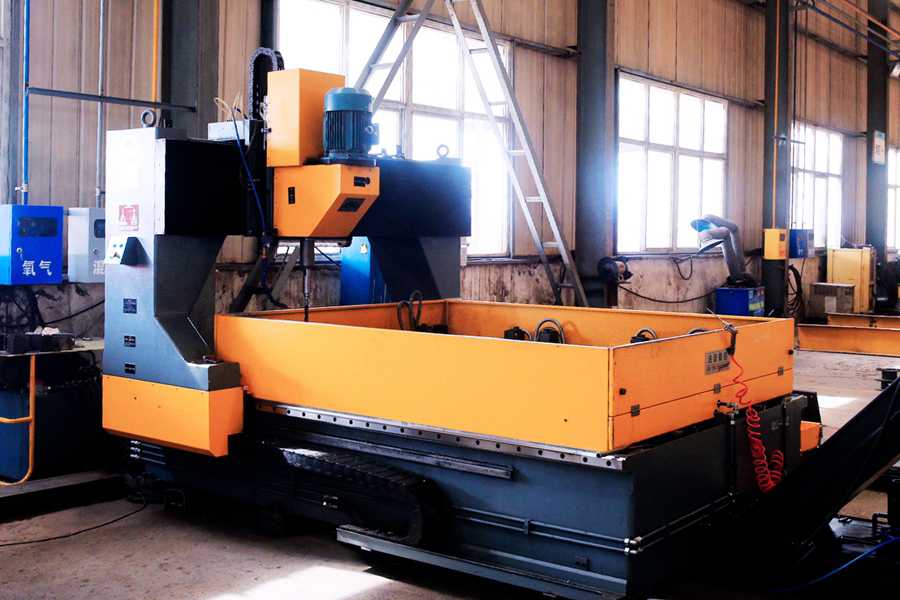Gantry mobile CNC plane drilling machine
