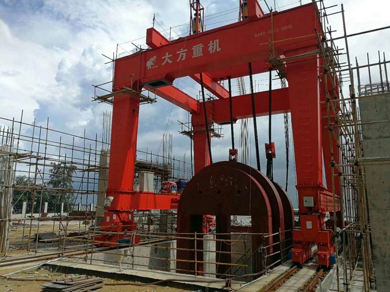 A military base — mg450t double girder gantry crane