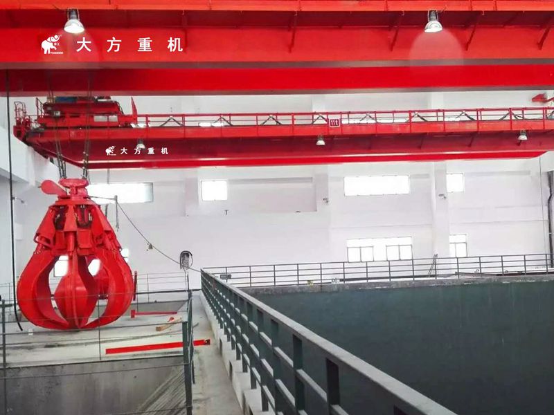 China Power Construction Group — QZ16t garbage grab crane