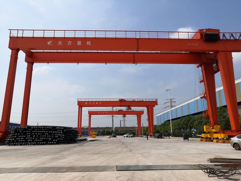 Zhongtian Iron and Steel Group – MG25t double girder electromagnetic gantry crane