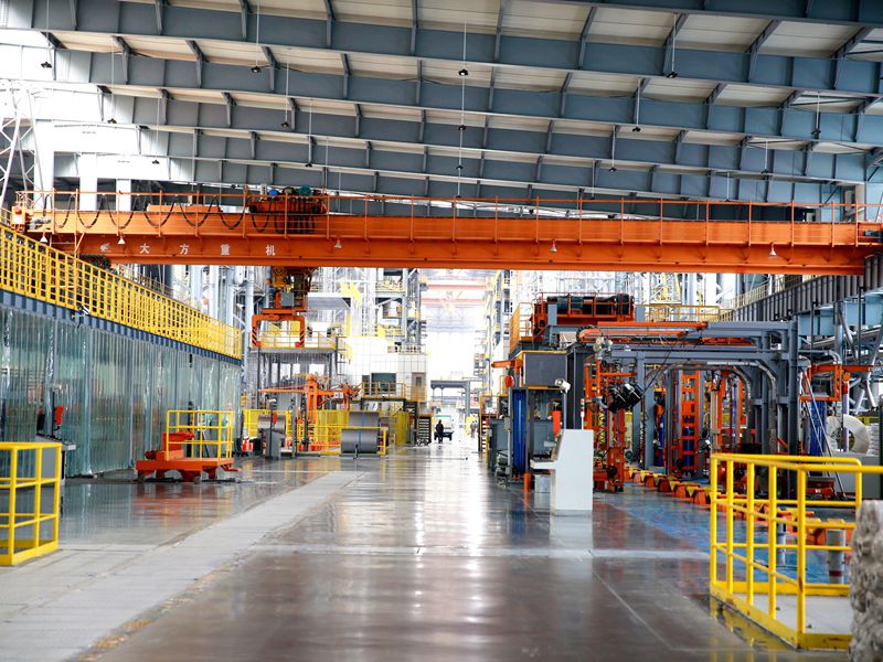 Tangshan Iron and Steel Group — QD32t intelligent crane