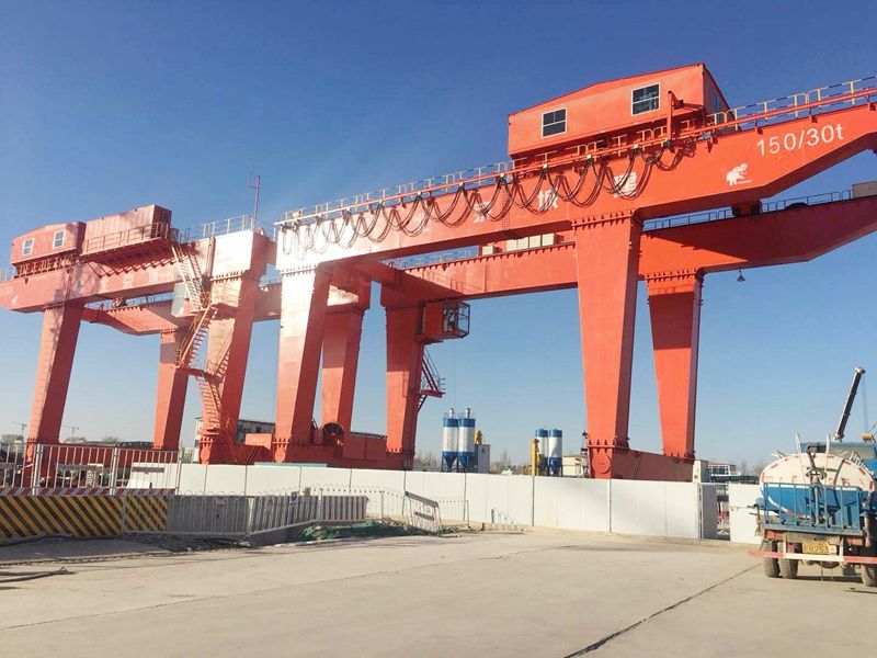 Beijing Urban Construction Corporation – MGD150t shield gantry crane