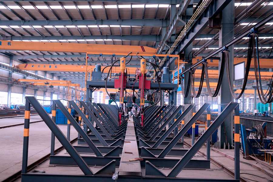 Gantry submerged arc welding