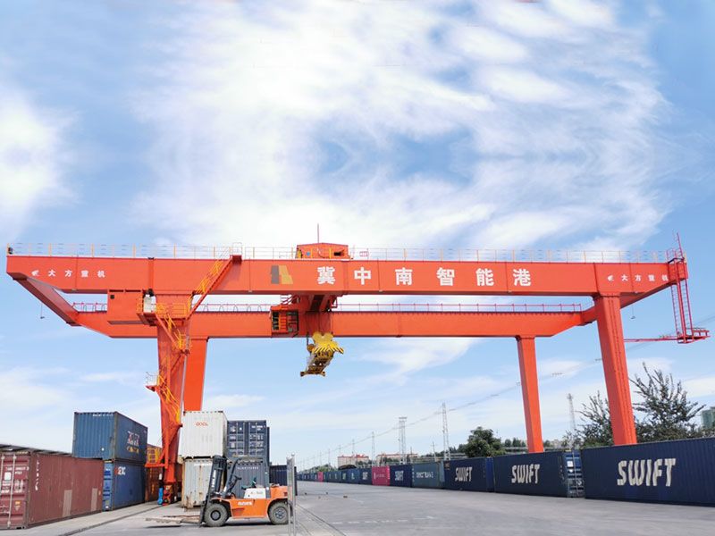 Hebei Yuanpeng logistics – gjm40.5t container gantry crane