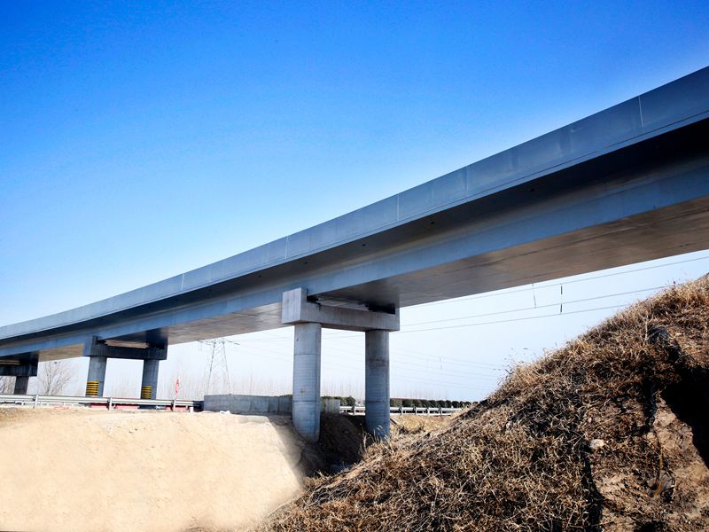 Yunnan Road and Bridge Co., Ltd. Jixi Expressway Crossing Huozhou Expressway Steel Box Girder Projec&hellip;