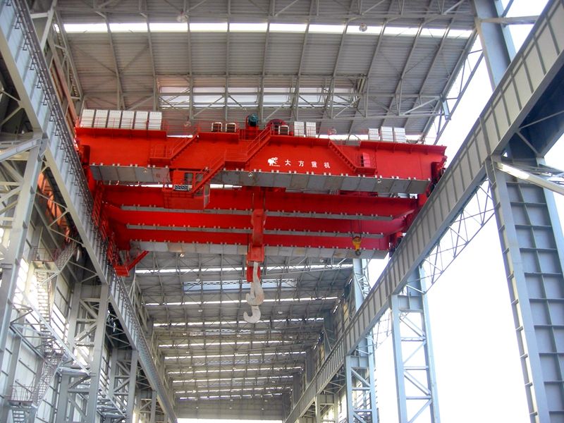 Hebei Iron and Steel Group — YZ225t Casting Crane