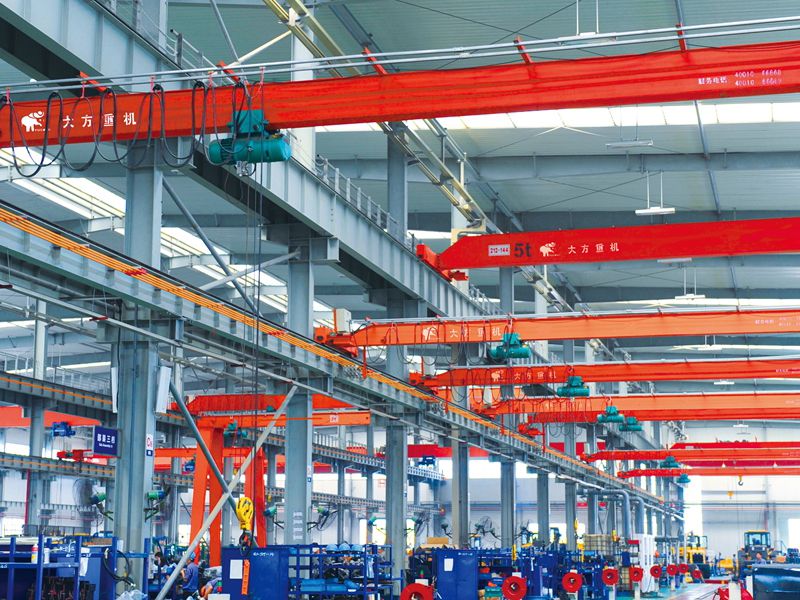 Lingyun Industry Co., Ltd. – LD batch single beam crane