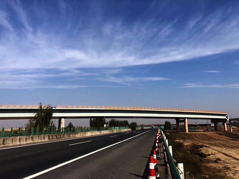 Puwei Expressway across Daguang Expressway steel box girder project of China Railway 16th Bureau Gro&hellip;