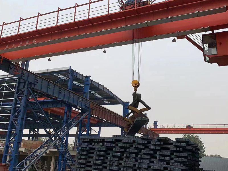 Henan Angang Group – YZ80t Casting Crane