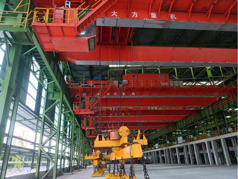 Gansu Iron and Steel — Batch Metallurgical Casting Crane